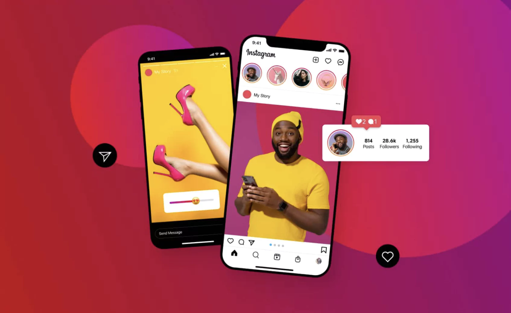 Instagram Stories на телефоні